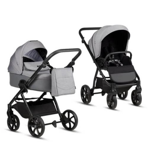 Универсальная коляска 2 в 1 Tutis Leo3 plus Stone Grey